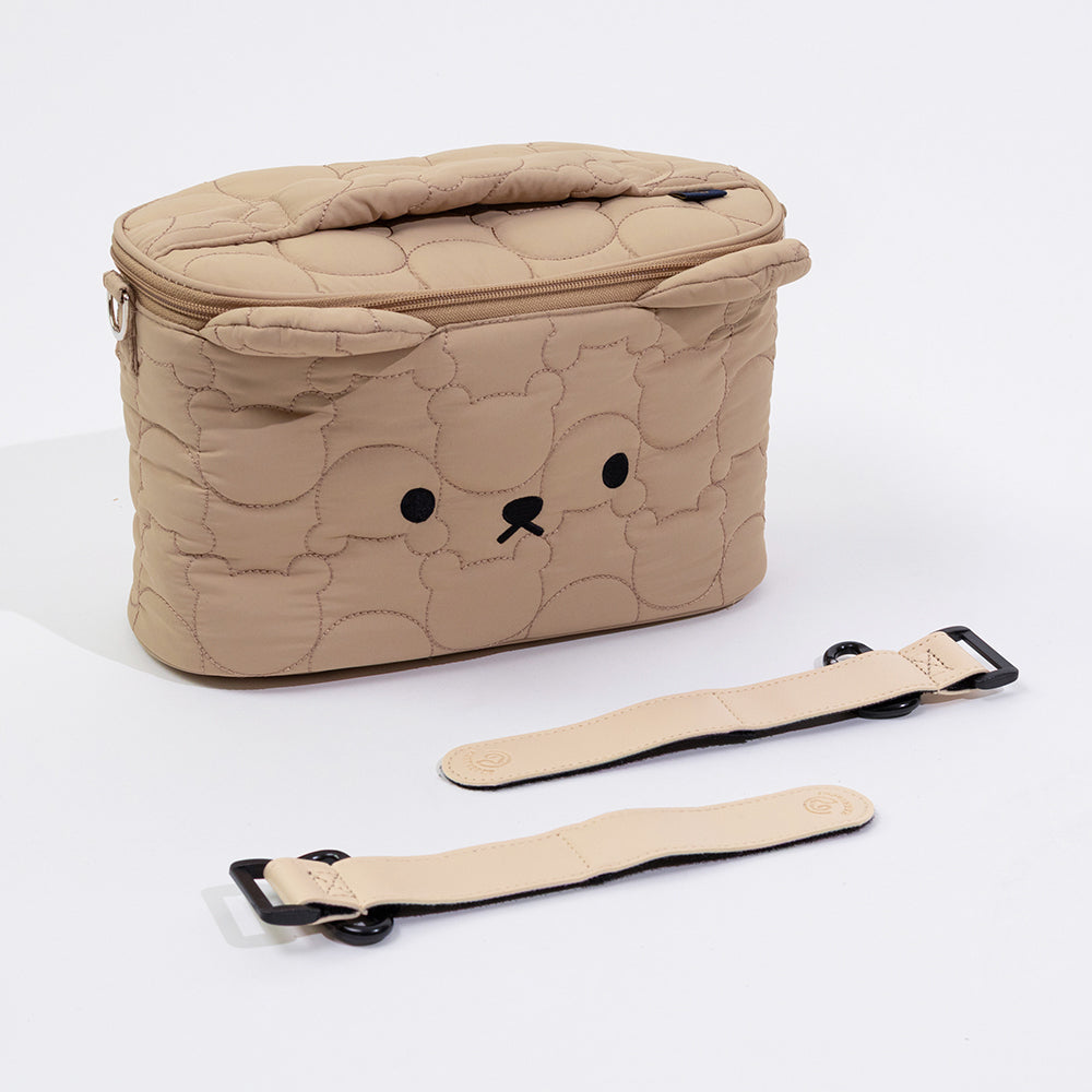 ベリー保冷バッグ(フック2個付き)、ベージュ