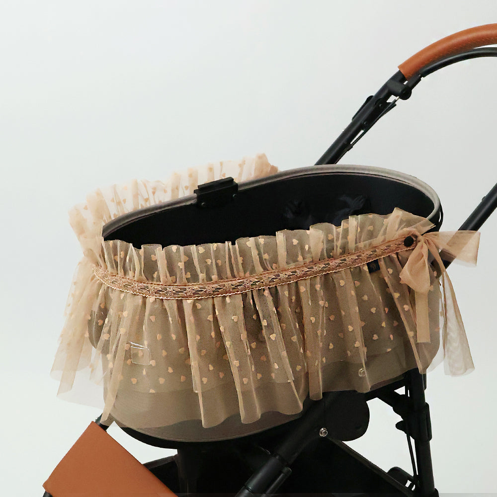 パニエ、Heart Chu、サンドベージュ