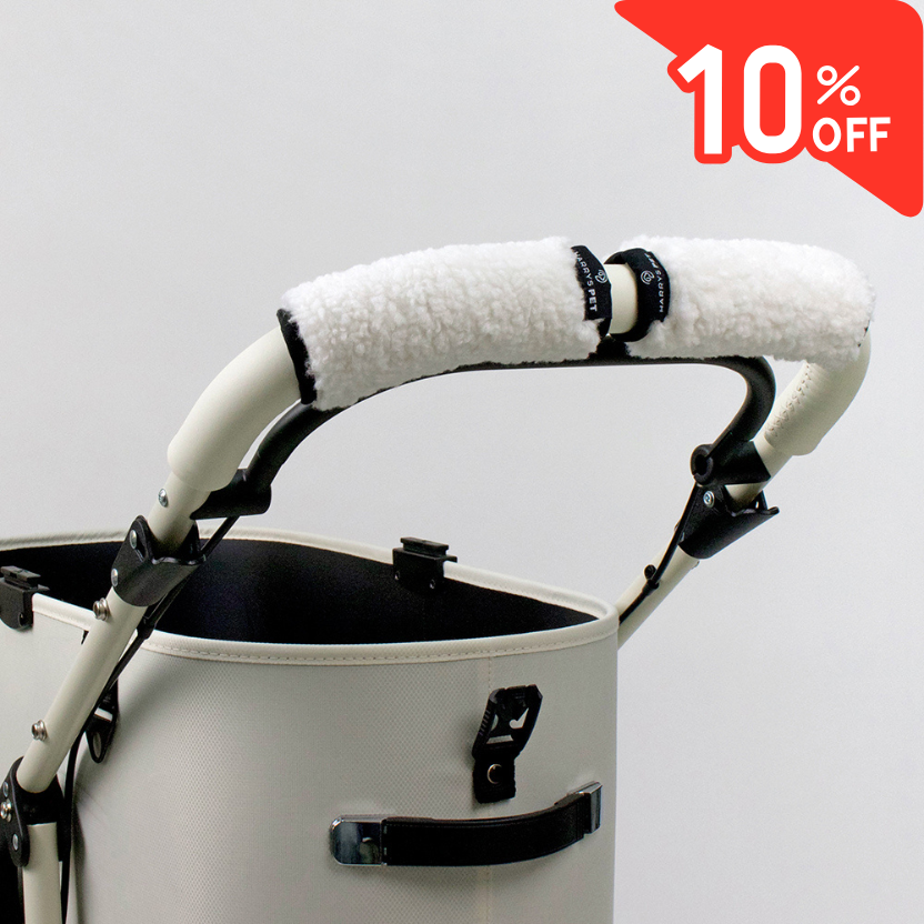 ハンドルカバー メルティング、White ホワイト(2P)