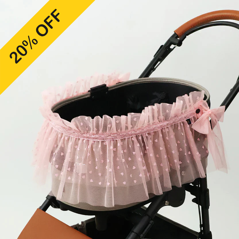 パニエ、Heart Chu、ローズピンク