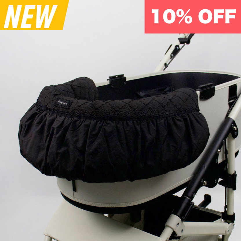 コンフォーター Closet ワッフルバルーン、Black ブラック