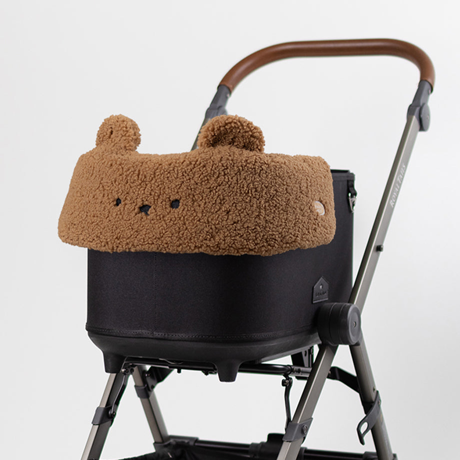 コンフォーター ポグリ、テディブラウン