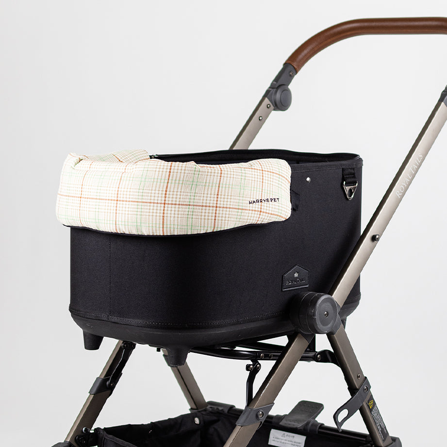 コンフォーター British Check、チェックアイボリー