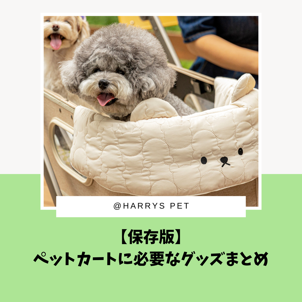 【保存版】ペットカートに必要なグッズまとめ