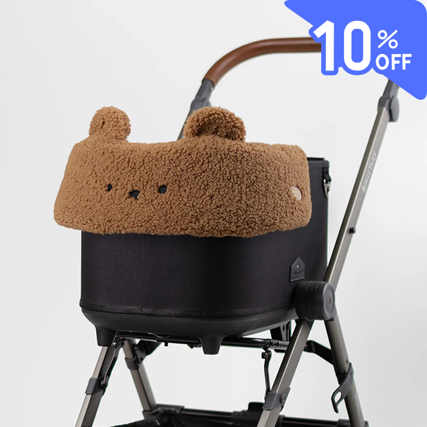 コンフォーター ポグリ、テディブラウン