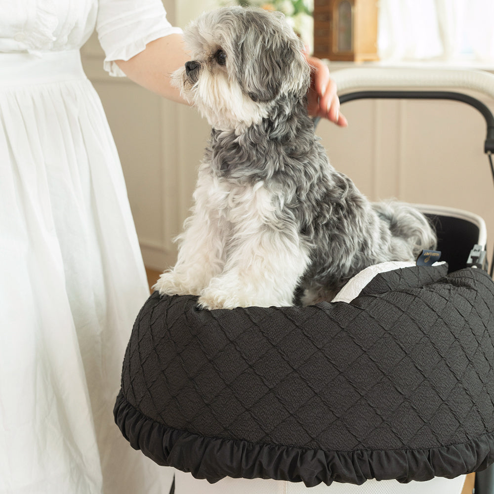 【3set】Closet  ワッフルバルーン、Black ブラック