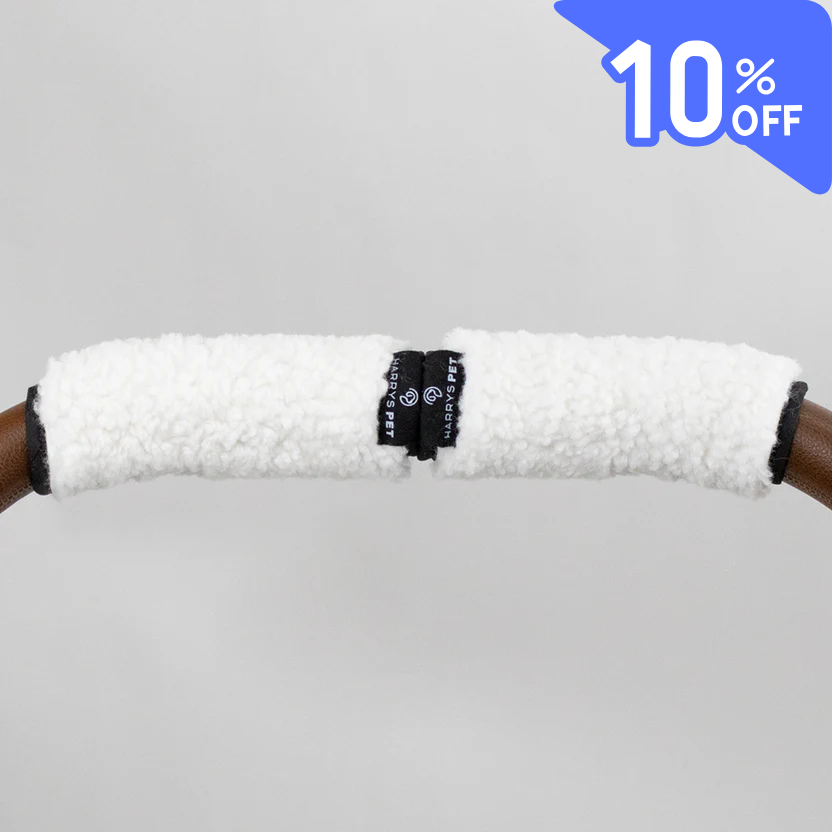 ハンドルカバー ポグリ、ミルクホワイト