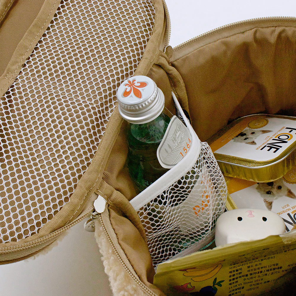 メルティング、カート用バッグ（フック2個付き）、ラベンダー