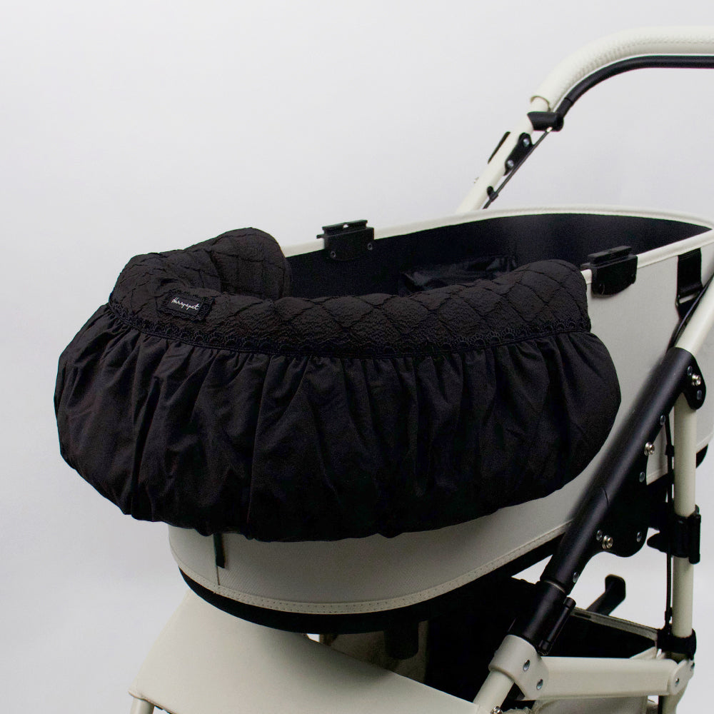 コンフォーター Closet ワッフルバルーン、Black ブラック