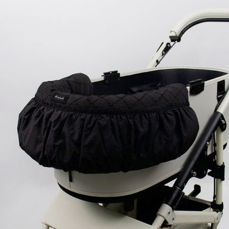 コンフォーター Closet ワッフルバルーン、Black ブラック