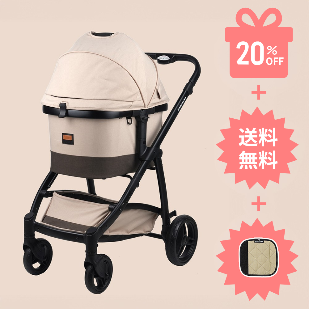 【ParisDog】フェリッツ、ペットカート [レギュラーサイズ]