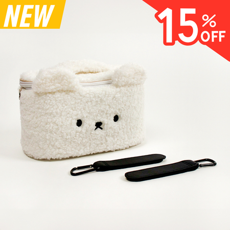 メルティング、カート用バッグ（フック2個付き）、ホワイト