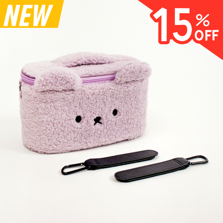 メルティング、カート用バッグ（フック2個付き）、ラベンダー