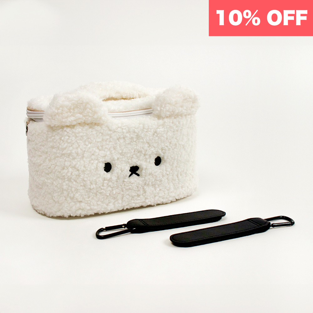 メルティング、カート用バッグ（フック2個付き）、ホワイト