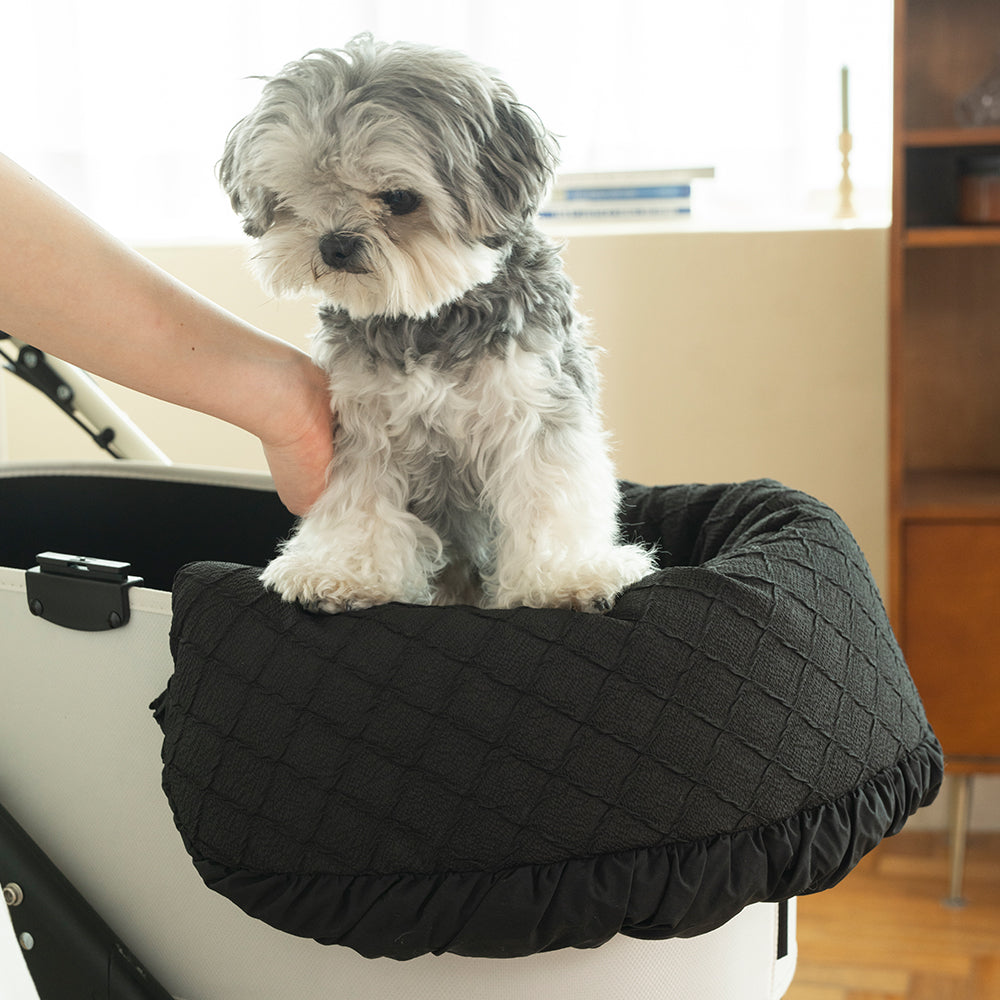 コンフォーター Closet ワッフルバルーン、Black ブラック