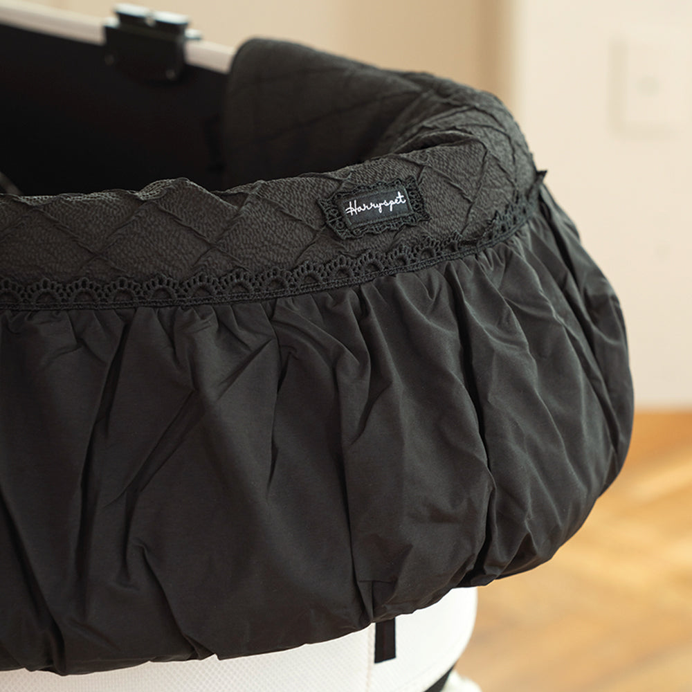 コンフォーター Closet ワッフルバルーン、Black ブラック