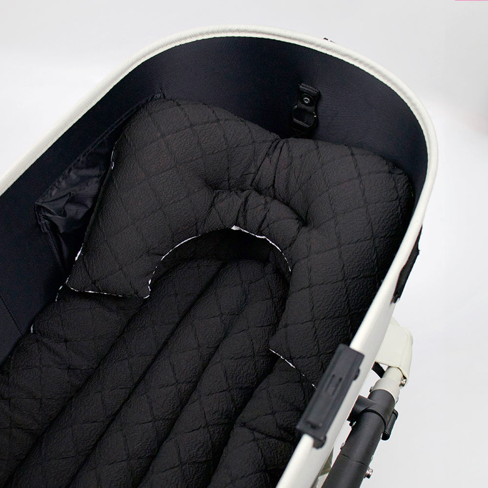 【3set】Closet  ワッフルバルーン、Black ブラック