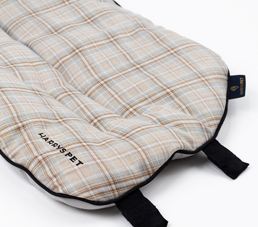 コンフォーター  British Check、チェックグレー