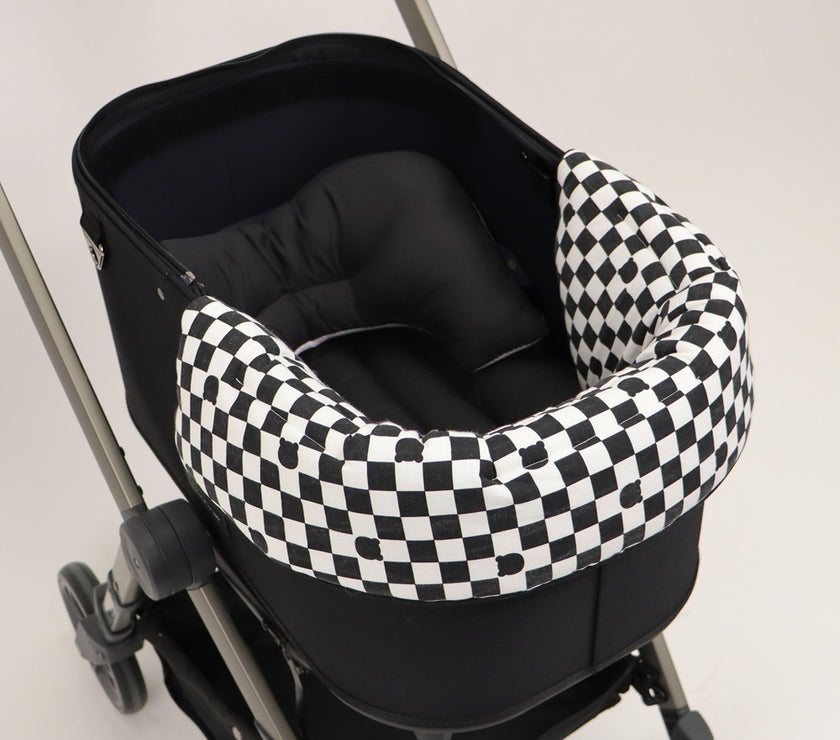 コンフォーター ベア、 Black Checker ブラックチェッカー